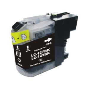 Brother LC123BK Black Compatible Ink Cartridge