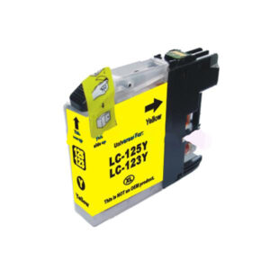 Brother LC123Y Yellow Compatible Ink Cartridge
