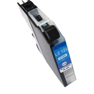 Brother LC125C Cyan Compatible Ink Cartridge