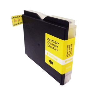 Brother LC1000Y Yellow Compatible Ink Cartridge
