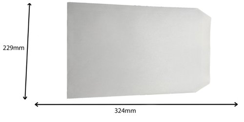 C4 Envelopes Plain Self Seal 90gsm White (Pack of 250) - Image 3