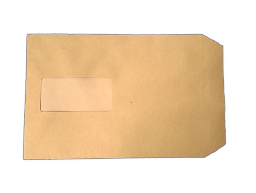 Envelope C4 Manilla 90gsm Window 324x229mm (pack of 250)