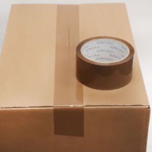 Buff BOPP Tape 48mm 66m 45mu Box 36
